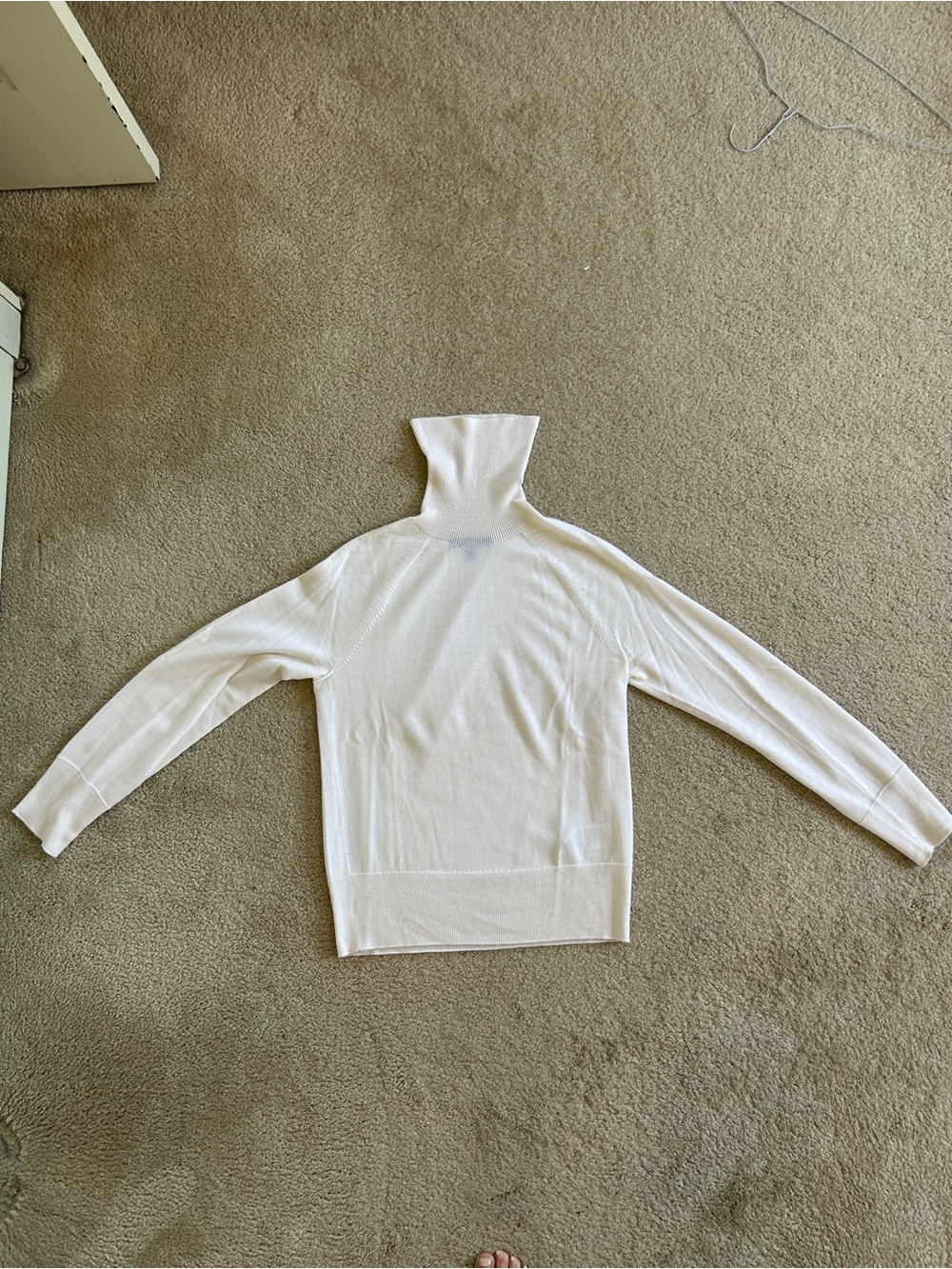 Banana Republic Cream Turtleneck Sweater